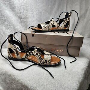 *New Low Price!* Crown Vintage Paysley Gladiator Sandals